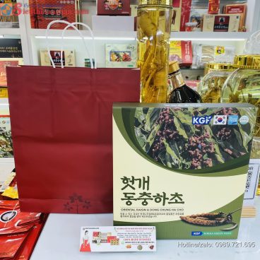 Oriental Raisin Dong chung ha cho Nước bổ gan nho khô của phương đông và đông trùng hạ thảo 4