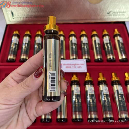 Tinh Chất đông trùng hạ thảo Cordyceps Militaris Premium Hàn Quốc 20 ống 2