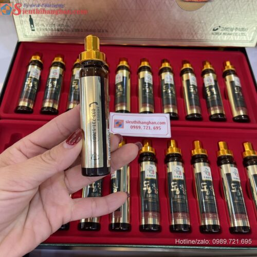 Tinh Chất đông trùng hạ thảo Cordyceps Militaris Premium Hàn Quốc 20 ống 5