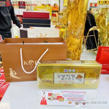 Viên linh chi Korean Linhzhi Mushroom Extract Gold Capsule6