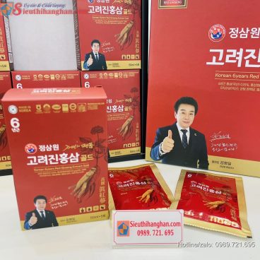 Nước hồng sâm Tài Tử Korean 6years Redginseng Extract Gold Hàn Quốc 8