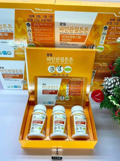 Thuốc Xương Khớp Hàn Quốc Kwangdong MSM – Kwangdong Fine Joint Health Food