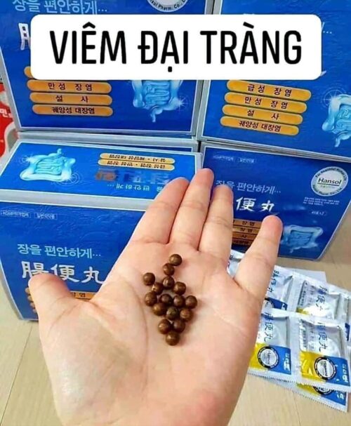 Trên tay Viên Uống Đông Y Đại Tràng Hasol Hàn Quốc - thuốc đại tràng hàn quốc