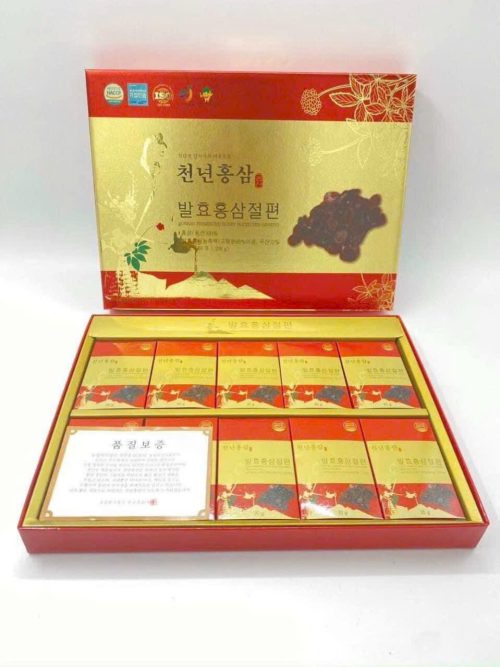 Sâm Lát Mật Ong Hàn Quốc Korean Fermented Honey Sliced Red Ginseng