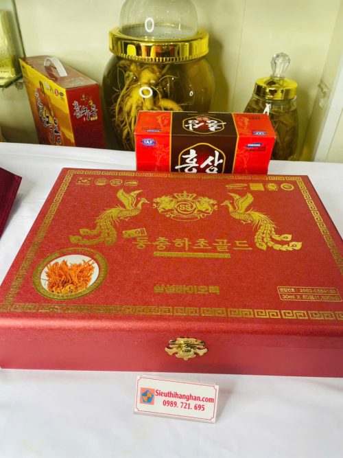 Đông Trùng Hạ Thảo Nước 60 Gói Chính Phủ Hàn Quốc – Tăng Sức Khỏe 18