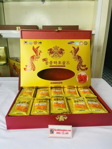 Đông Trùng Hạ Thảo Nước 60 Gói Chính Phủ Hàn Quốc – Tăng Sức Khỏe