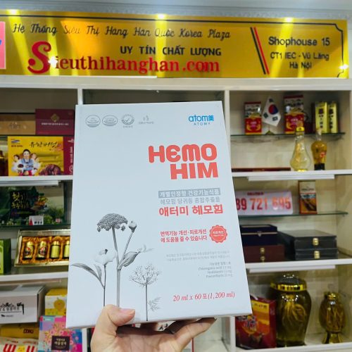 Hộp HemoHIM Hàn Quốc 60 gói, hỗ trợ tăng cường sức khỏe