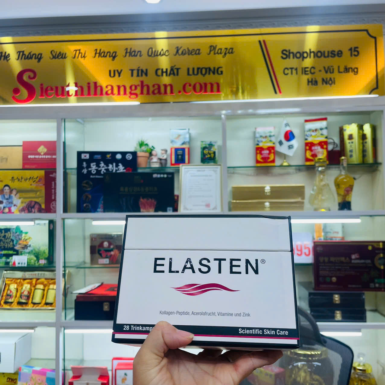 Collagen Elasten Chính Hãng – Đẹp Da, Giảm Nhăn, Tăng Đàn Hồi Nhanh