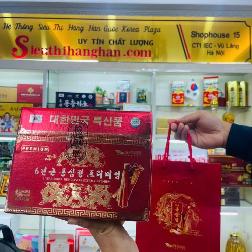 bao bì cao hồng sâm Kanghwa hũ sứ premium đẹp sang trọng