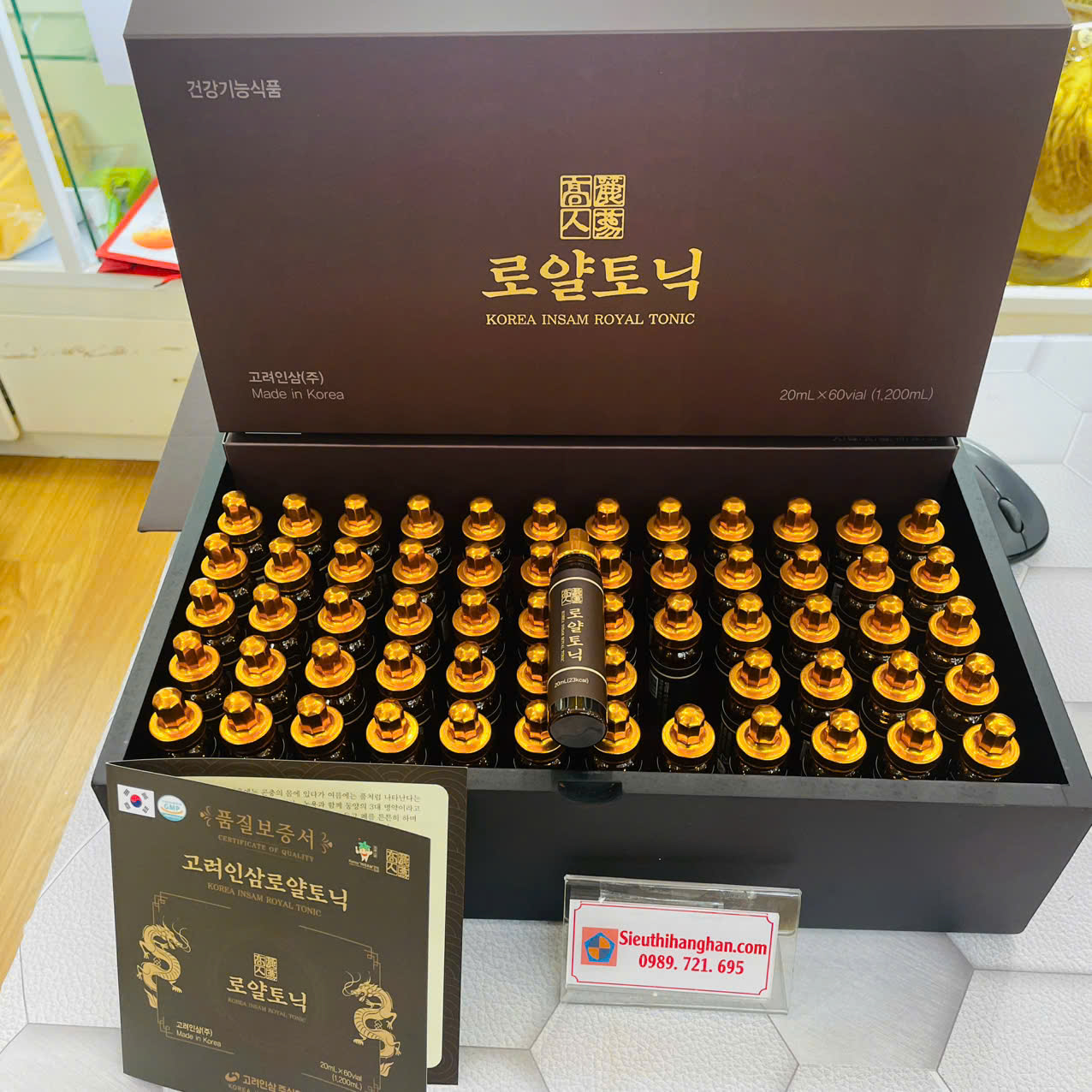 Bổ dược hoàng đế nhân sâm tăng thể lực