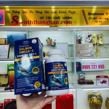 Fish Oil 1000mg Omega 3 của Mỹ EVER hộp 300 viên
